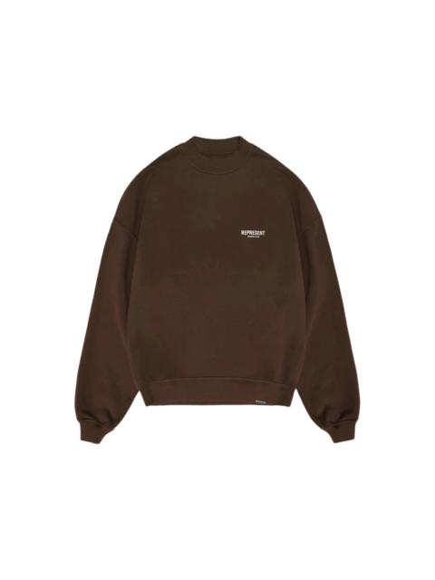 Represent Owner's Club Sweater Brown/White