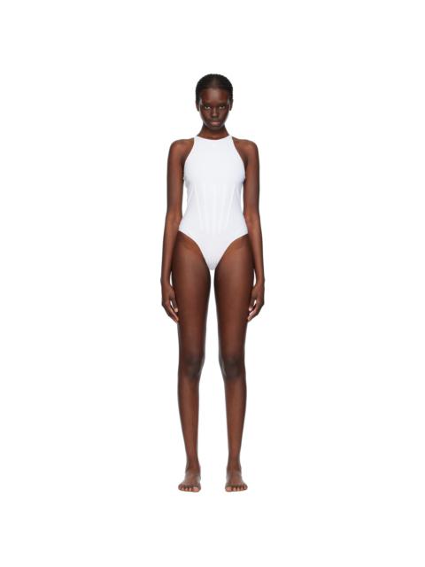 White Bonded Swimsuit
