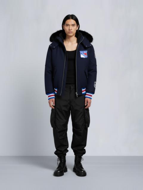 NHL X MOOSE KNUCKLES RANGERS BOMBER JACKET