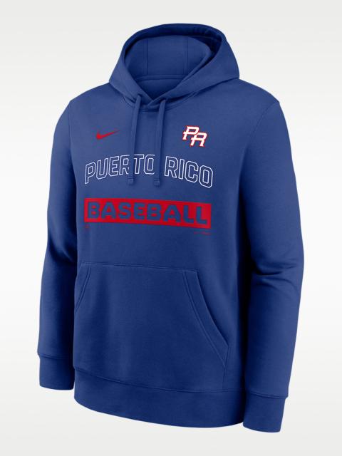Puerto Rico National Baseball Team 2026 World Baseball Classic Club Men's Nike Pullover Hoodie