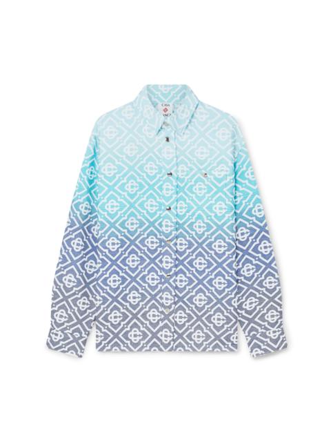 Monogram Gradient Jacquard Shacket