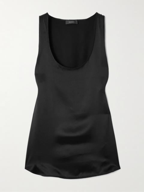 Silk-satin Tank