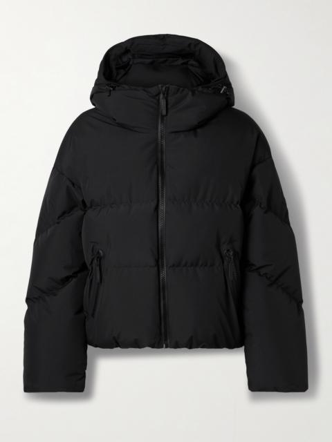 Meribel Hooded Quilted Recycled Down Ski Jacket