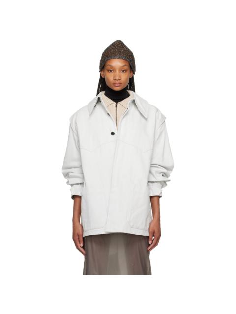 Off-White Patch Pocket Denim Jacket