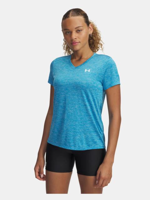 Women's UA Tech™ Twist V-Neck Short Sleeve