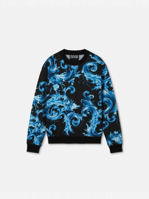 Printed Cotton-Jersey Sweatshirt