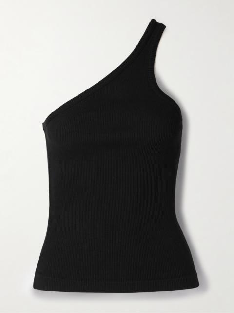 Verica One-shoulder Ribbed-knit Tank