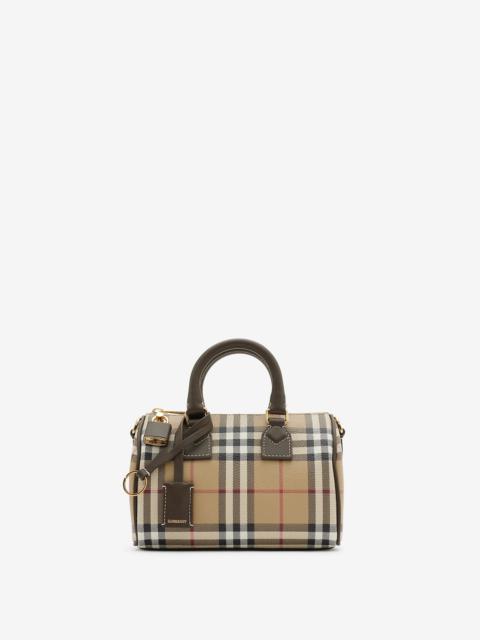 Mini Check Bowling Bag