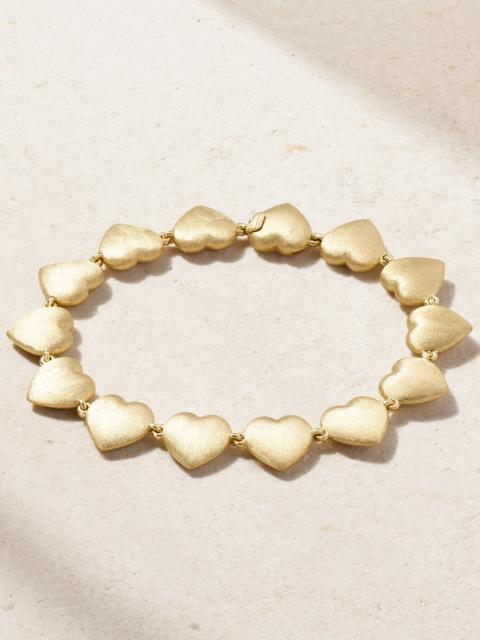 Heart Small 18-karat Gold Bracelet