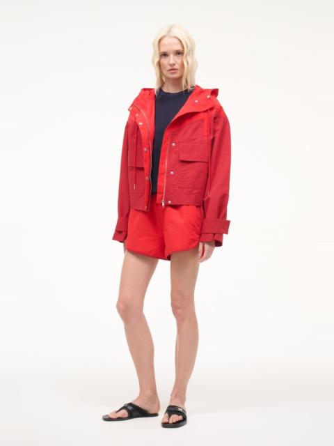 STAUD ALTA JACKET CARDINAL