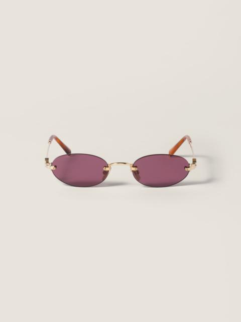 Miu Miu Logo sunglasses