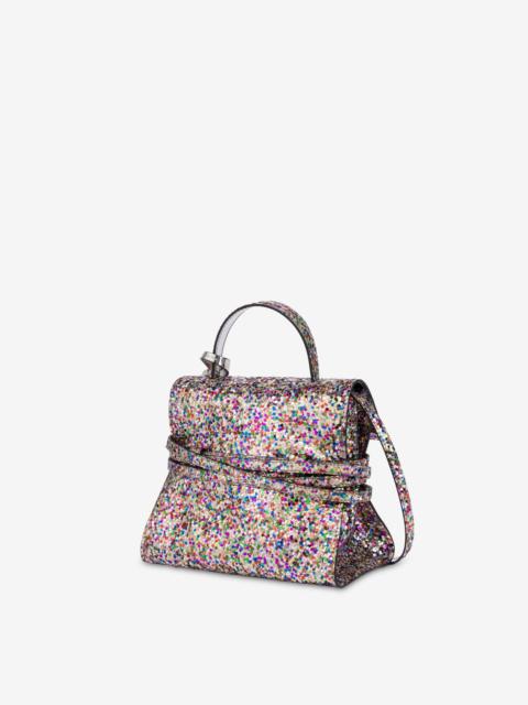 MOSCHINO TIE ME SMALL HAND BAG