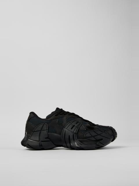 Black Textile Sneakers