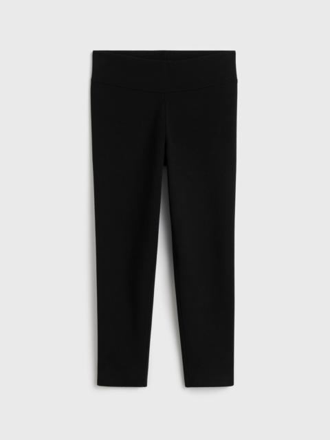 Capri knit leggings black