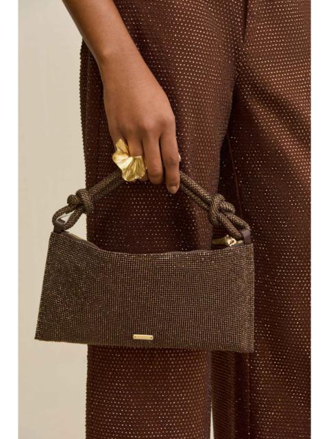 HERA NANO RHINESTONE SHOULDER BAG