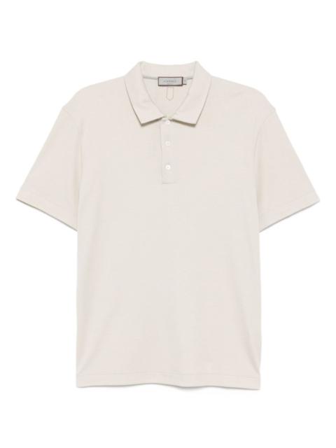 cotton-blended polo shirt