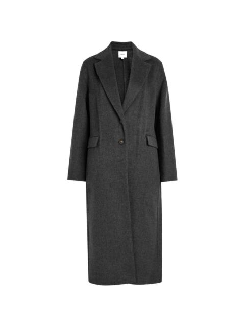 wool-blend coat
