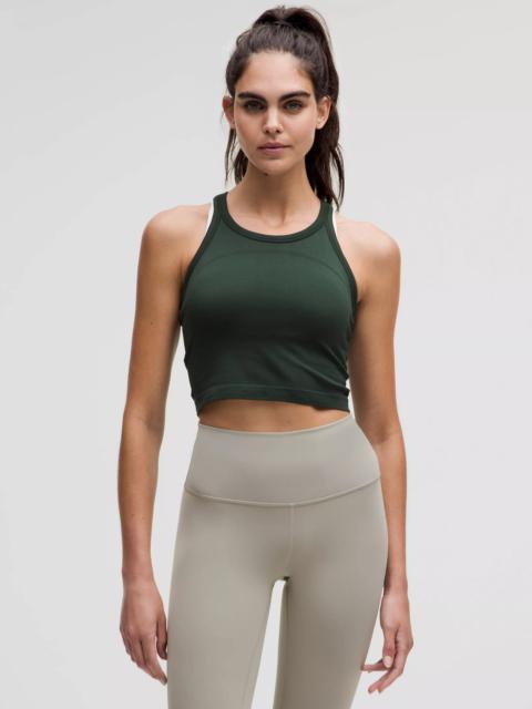 Swiftly Tech Cropped Racerback Tank Top 2.0