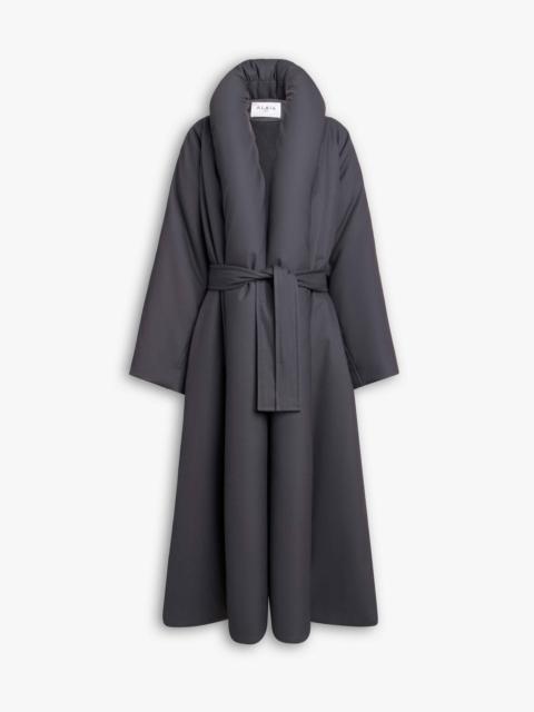 COTTON GABARDINE PADDED TRENCH