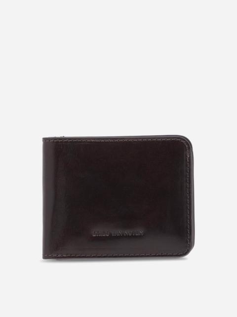 Leather Wallet Dark Grey