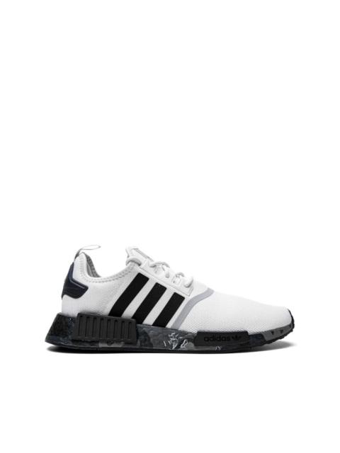 adidas gazelle silver green womens Adidas NMD R1 Primeblue White Black Gray