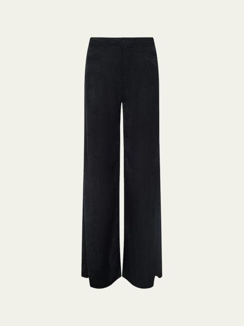 Quincy High-Rise Wide Corduroy Jeans