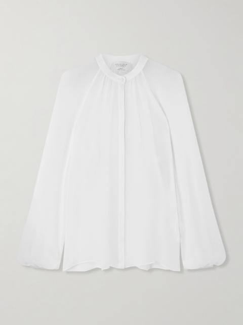 Gian Silk-chiffon Blouse