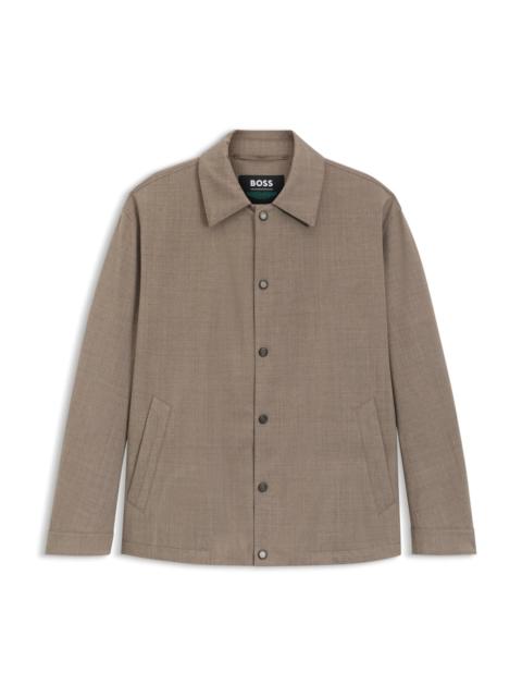 BOSS X ASTON MARTIN WOOL-BLEND JACKET