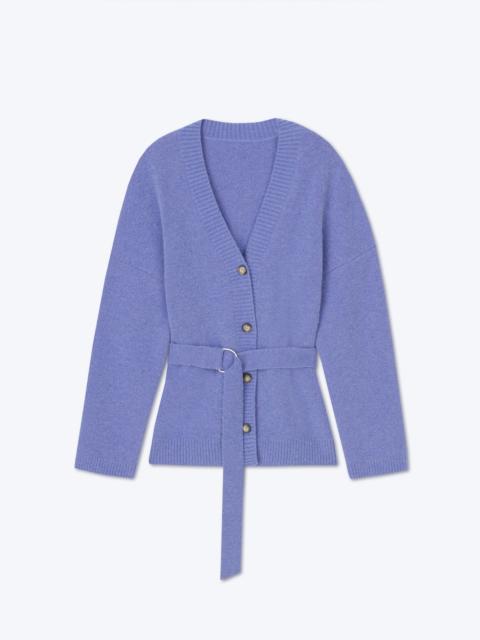 ESRE - Belted cardigan - Lilac