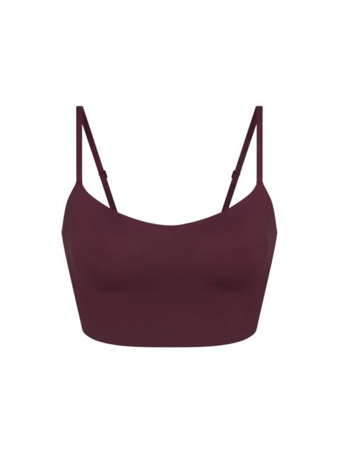 Nike x SKIMS Women's Matte Cami Bra Top Currant