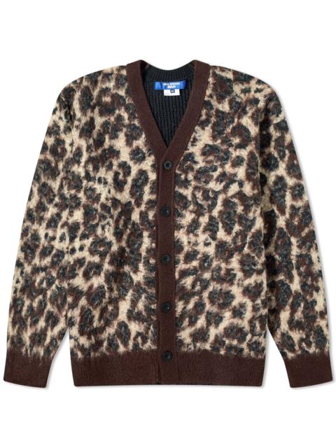 Junya Watanabe MAN x Acrylic Tam Leopard Print Cardigan