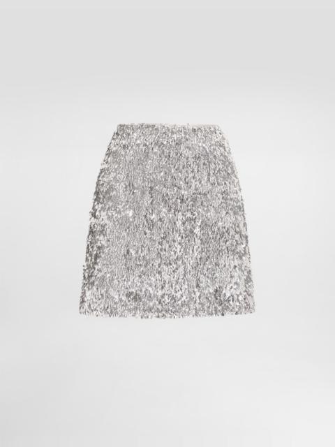 Sequined skirt
