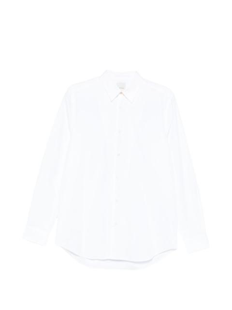 button-fastening shirt