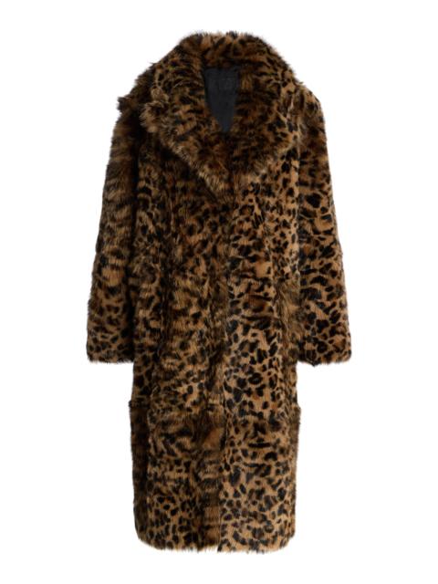 Ingrid Shearling Coat brown