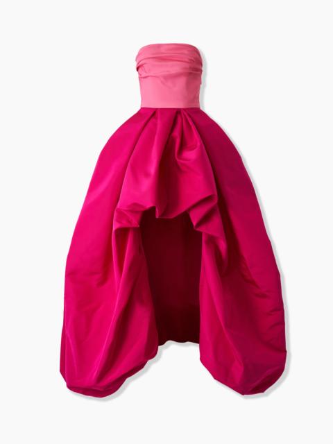 Strapless High-Low Gown