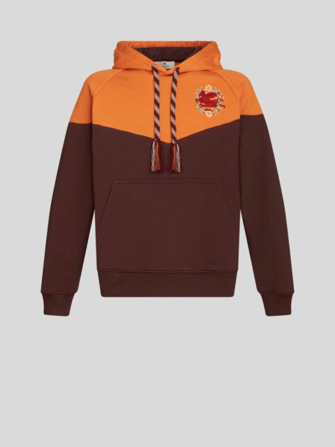 HOODED SWEATSHIRT WITH LOGO