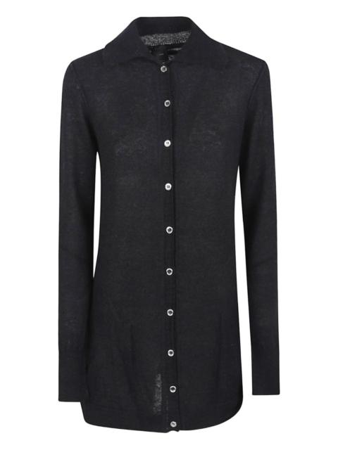 buttoned wool cardigan