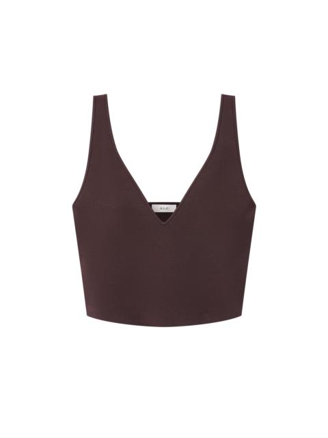 Ani Compact Knit Top