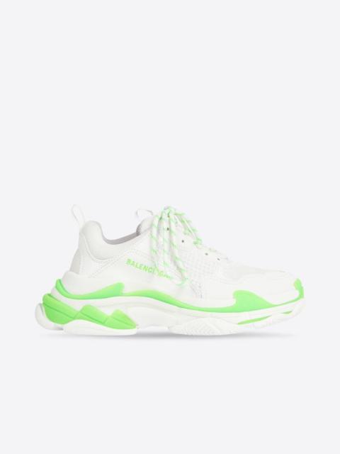 Women's Triple S Sneaker in Fluo Green