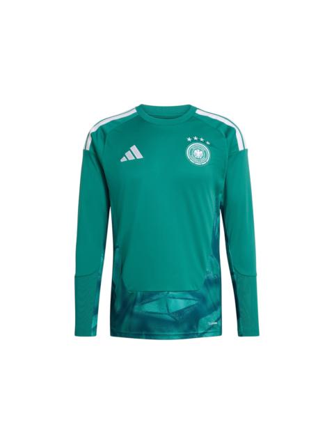 adidas Germany 2026 Home Goalkeeper Long Sleeve Jersey Active Green