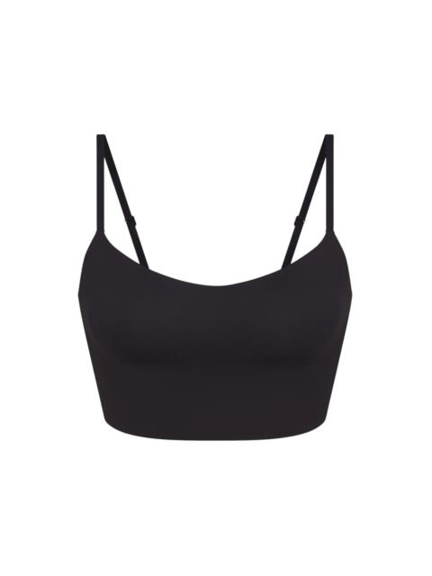 Nike x SKIMS Women's Matte Cami Bra Top Obsidian