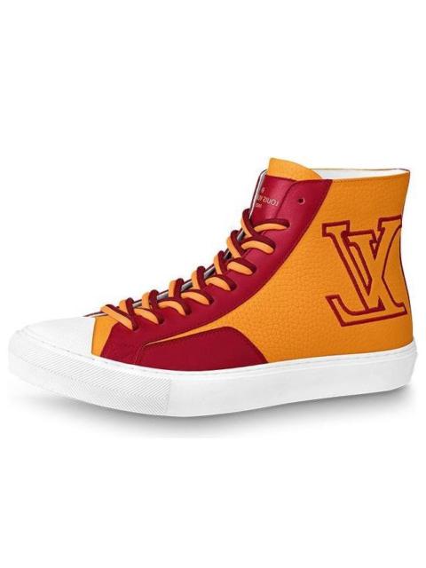 LOUIS VUITTON Tattoo Ankle Sneakers 'Orange Red' 1A8XX5
