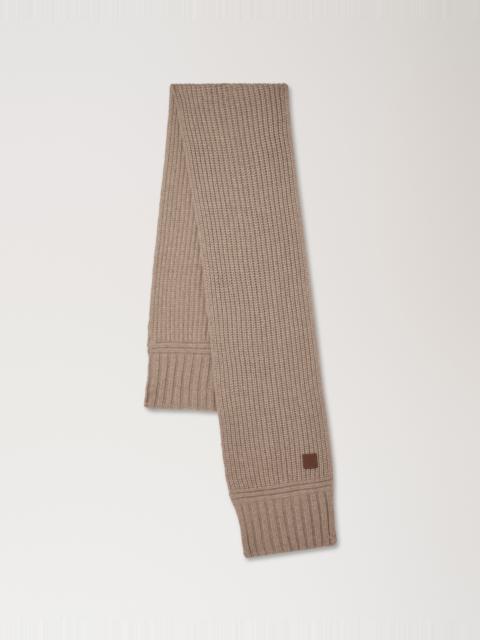 Chunky Ribbed Scarf
Oat Lambswool