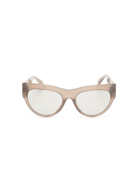 Winged Medusa cat-eye frame sunglasses