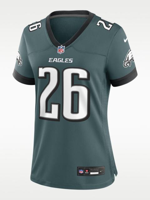 Saquon Barkley Philadelphia Eagles Women's Nike NFL Game Football Jersey