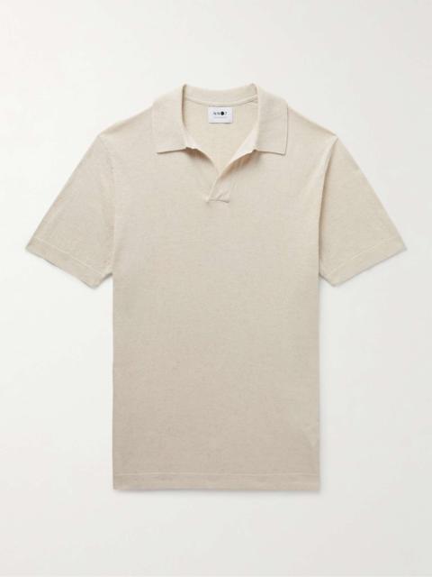 Ryan 6311 Cotton and Linen-Blend Polo Shirt