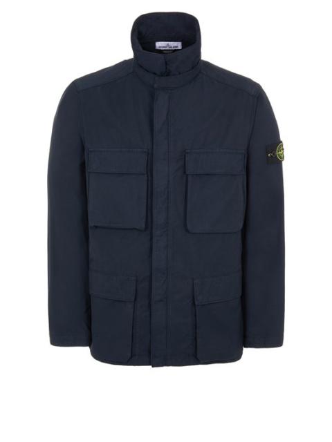 40933 GARMENT-DYED NYLON COTTON BATAVIA  BLUE