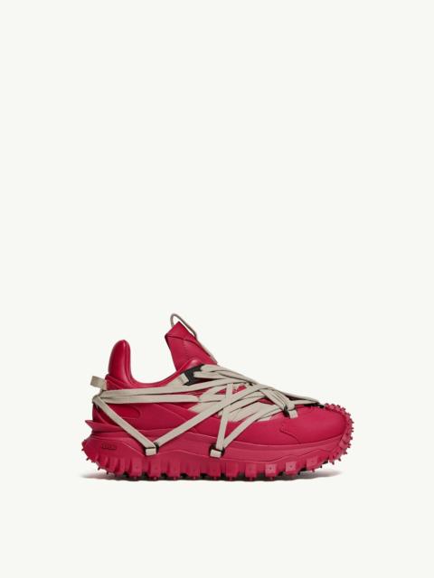 Moncler + Rick Owens Trailgrip Megalace Leather Sneakers