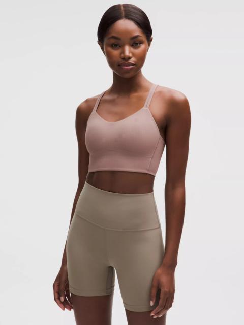 Like a Cloud Ribbed Longline Bra *Light Support, B/C Cup