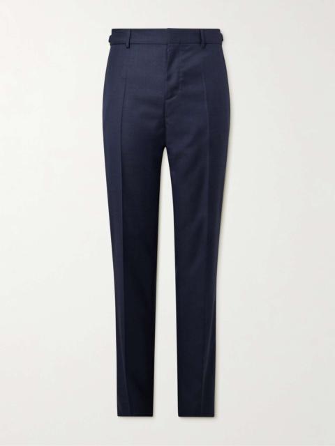 Slim-Fit Tapered Virgin Wool Trousers